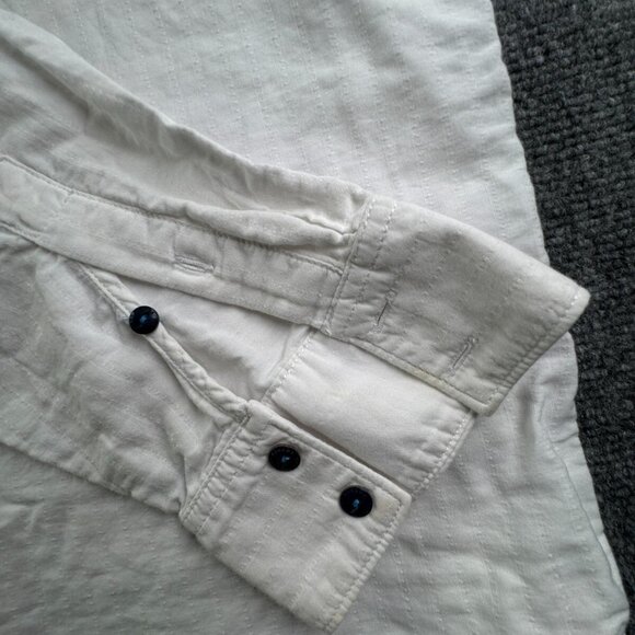 Tommy Bahama Long Sleeve Button Up Shirt Adult Island Modern Fit White XL COTTON - Picture 11 of 16